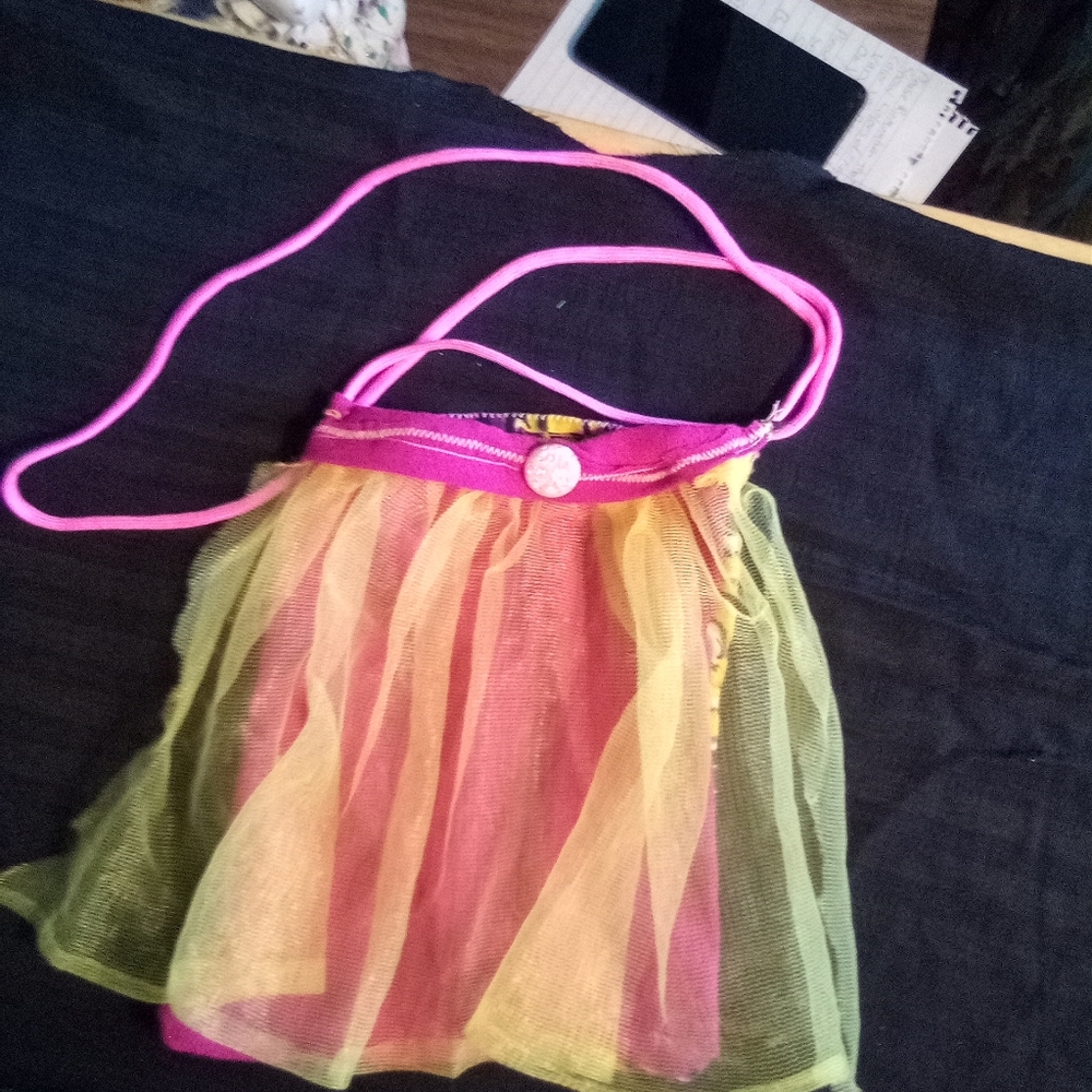 Faery Realm Adventures Handmade Purse Crossbody Fairy  Pink Medium NWT